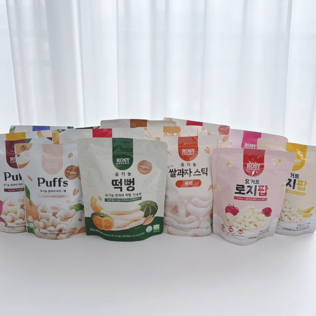 로지오가닉 유기농 쌀과자 4종 세트